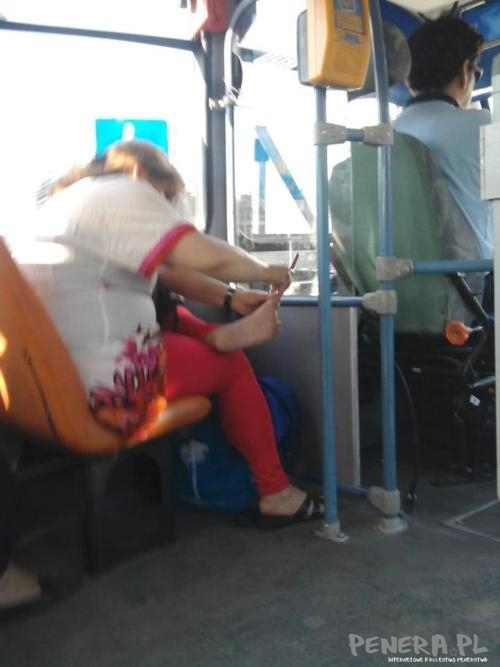 Salon piękności w autobusie