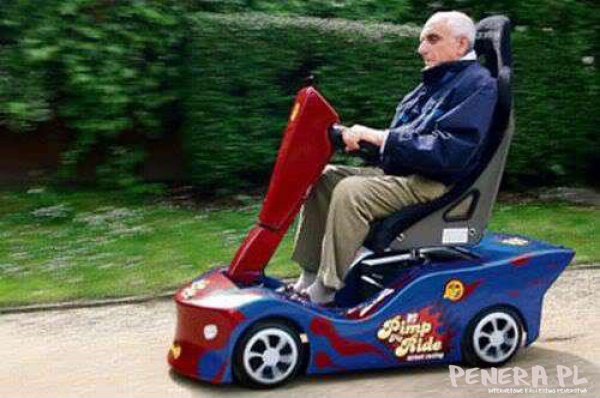 Pimp My Ride - wózka emeryta