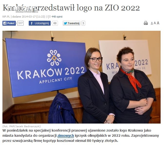 To jest logo Krakowa na ZIO 2022
