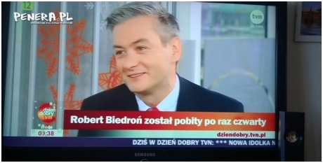 Biedroń pobity po raz czwarty