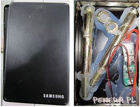 Chiński podrabiany dysk twardy Samsunga